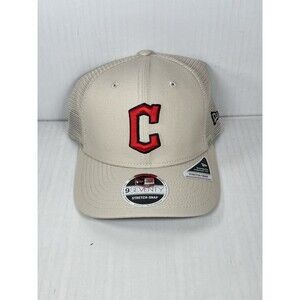 New Era Cleveland Guardians MLB 9SEVENTY Trucker Adjustable Stretch Snap Hat Cap